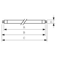Philips TL Mini 8W/827 1PP/10 fluorescente lamp 7,1 W G5 Wit A - thumbnail