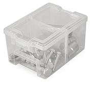 Alutec Assortimentskoffer-set (l x b x h) 38 x 17 x 32 mm Variabele onderverdeling Inhoud 9 onderdelen - thumbnail