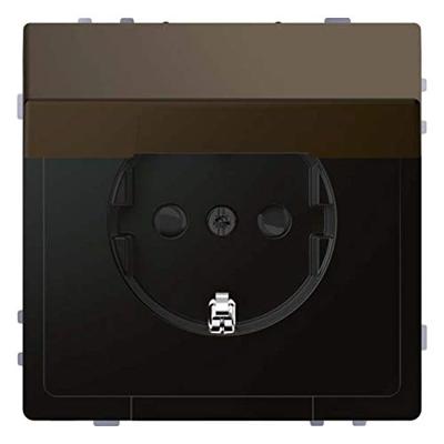 Merten MEG2310-6052 Wandcontactdoos System Design Mokka 1 stuk(s)