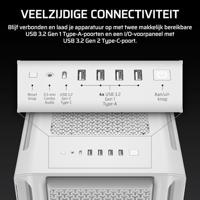 PC-behuizing - CORSAIR - 5000T-serie - Mid-Tower - Wit - thumbnail