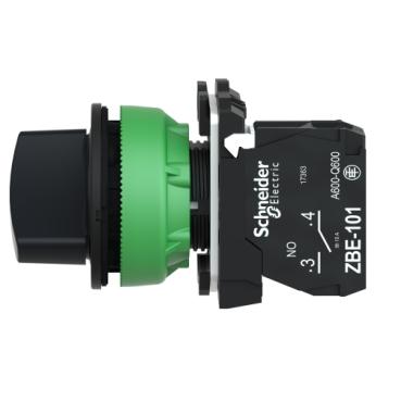 Schneider Electric XB5FD21 XB5FD21 Keuzeschakelaar Zwart 1 stuk(s)