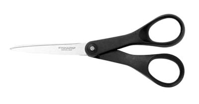 Fiskars 1023818 Huishoudschaar Linkshandig, Rechtshandig 170 mm Zwart