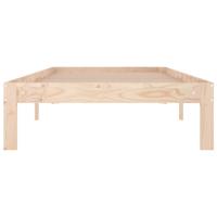 Bedframe massief hout 90x190 cm Single - thumbnail