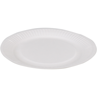 Depa Bord | rond | 1-vaks | karton | Ø18cm | wit | 240 stuks - thumbnail