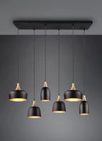 Trio Design hanglampChiraz zwart 6-lichts - 310500632 - thumbnail