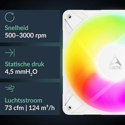 Case fan Arctic ACFAN00325A Ø 12 cm (1 Stuks)