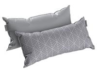 Michalsky Set van 2 satijnen kussenslopen 50 x 60 cm (Grijs) - thumbnail