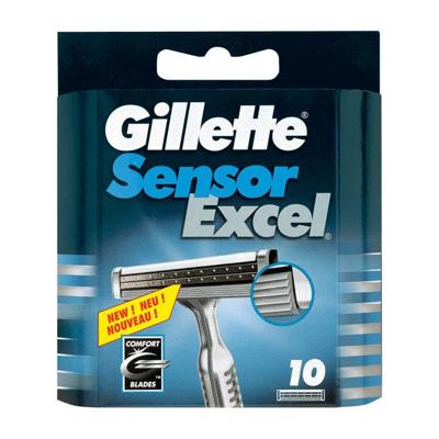 Gillette Gillette Sensor Excel Scheermesjes - 10 Stuks