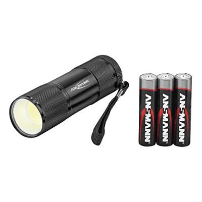 Ansmann Action COB Zaklamp werkt op batterijen LED 175 lm 6 h Ansmann Action COB Zaklamp werkt op batterijen LED 175 lm 6 h