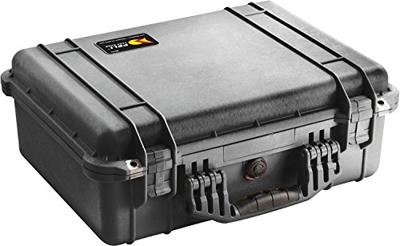 Peli 1520 AED koffer met Plukfoam-Zilvergrijs