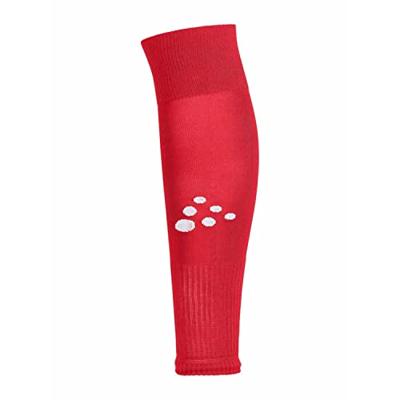 Craft 1913914 Squad Sock W-O Foot Solid SR - Bright Red - One Size