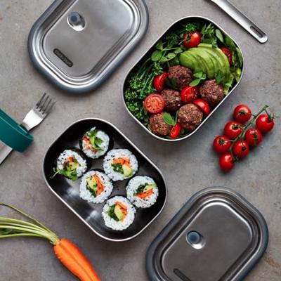 Black+Blum Lunch Box Small - 175x130x50mm - Ocean
Zwarte+Blum Lunchbox Klein - 175x130x50mm - Oceaan Black+Blum Lunch Box Small - 175x130x50mm - Ocean
Zwarte+Blum Lunchbox Klein - 175x130x50mm - Oceaan