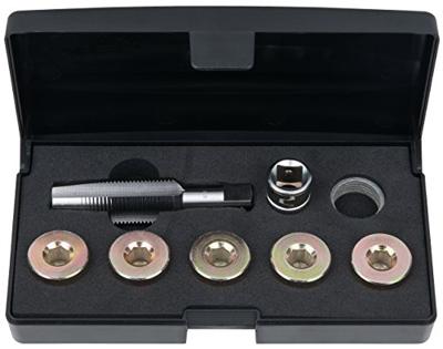 KS Tools 1504935 Olieaftapschroef-schroefdraadreparatieset, 12-delig M18 x 1,5