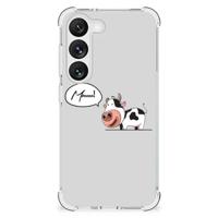 Samsung Galaxy S23 Stevig | Bumper Hoesje | Cow - thumbnail