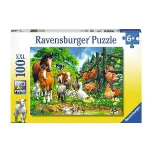 Ravensburger dierenbijeenkomst legpuzzel 100 stukjes Ravensburger dierenbijeenkomst legpuzzel 100 stukjes