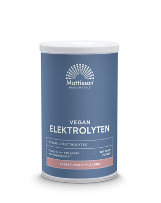 Mattisson Elektrolyten poeder forest fruit 300 Gram Mattisson Elektrolyten poeder forest fruit 300 Gram