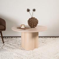 Nohr Ronde Salontafel 'Anh' 80cm, kleur Whitewash - thumbnail