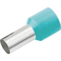 Cimco 187205 Adereindhulzen 0.34 mm² Deels geïsoleerd Turquoise 100 stuk(s) - thumbnail