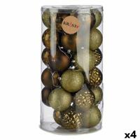 Set kerstballen Krist+ Groen PVC (4 Stuks) - thumbnail