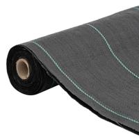 VidaXL Worteldoek 1,5x50 m polypropeen zwart - thumbnail