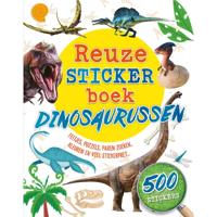 Rebo Publishers Reuzestickerboek dinosaurussen - thumbnail