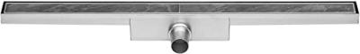 Easy Drain Compact 30 tegel douchegoot 100 x 6 cm enkel RVS