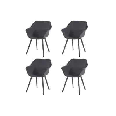 Set van 4 - Hartman Sophie Studio dining armstoel - Xerix