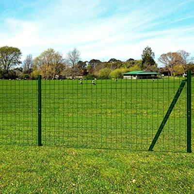 VidaXL Euro hek 10x1,7 m staal groen VidaXL Euro hek 10x1,7 m staal groen