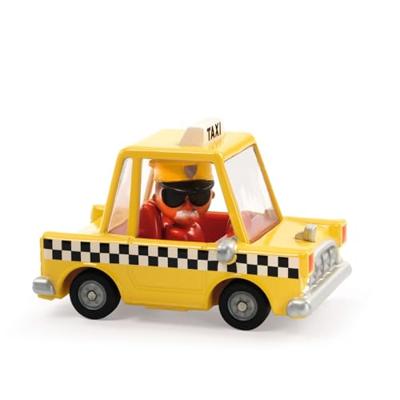 Auto crazy motors DJECO geel Auto crazy motors DJECO geel