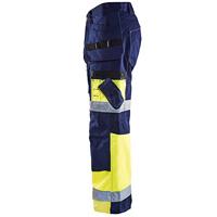Blåkläder Werkbroek High-Vis X1500 15081860 | Marine/High-Vis Geel | Maat 54 - 7330509387221 - thumbnail