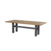 Hartman Tuintafel 'Sophie Yasmani' Teakhout, 240 x 100cm, kleur Naturel/Antraciet - thumbnail