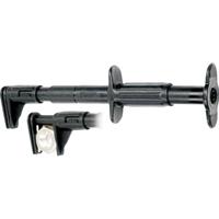 Stäubli GRIP-F Veiligheids-krokodilklem Steekaansluiting 4 mm CAT III 600 V Rood - thumbnail