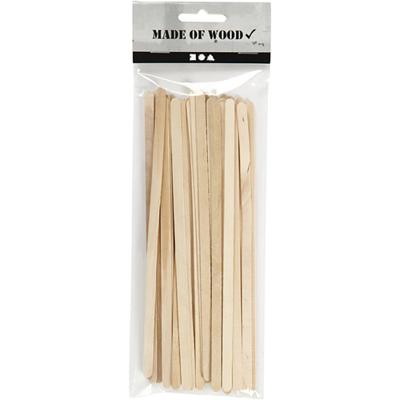 Creativ Company Houten knutselstokjes lang, 30st (19x6mm)