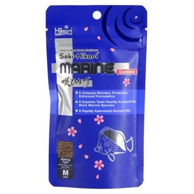Saki Hikari Marine Carnivore 40g - Premium Eiwitrijk Voer voor Zeewatervissen met Probiotica