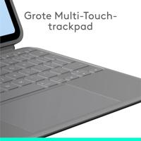 Logitech Combo Touch QWERTY US International Smart Connector Grijs - thumbnail