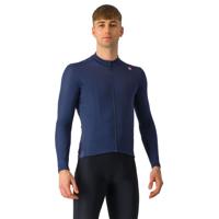 Castelli Espresso thermal jersey lange mouw belgian blue heren XXL - thumbnail