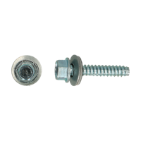 pgb-Europe PGB-FASTENERS | Zsk gevelschr. Type BZ stomp Ø 6,3x130 Zn | 100 st 0GSS16001006301303 - thumbnail