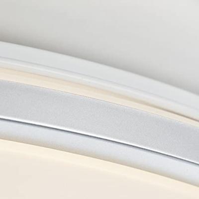 Brilliant G97010/75 Jamil LED-plafondlamp 60 W Wit, Zilver Brilliant G97010/75 Jamil LED-plafondlamp 60 W Wit, Zilver