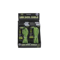 Glow in the Dark Lader - USB-C naar USB-C - 1 Meter - thumbnail