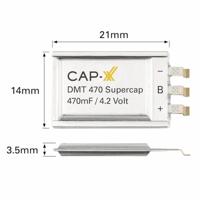 CAP-XX DMT334R2S474M3DTA0 Super-Cap condensator 470 mF 4.2 V 1 stuk(s) Box - thumbnail