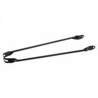 HH Spatbordstang 28 x 1,5 inch 6 mm staal matzwart - thumbnail