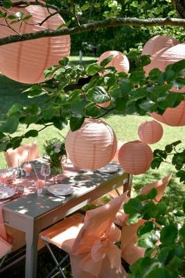 Santex Lampion Koraal 50 cm