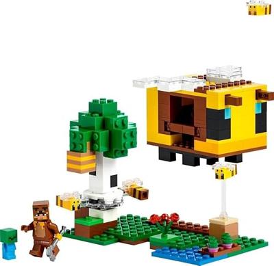 Lego Minecraft 21241 Het Bijenhuisje Lego Minecraft 21241 Het Bijenhuisje