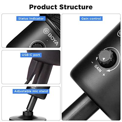 Boya usb studio microfoon by-cm3