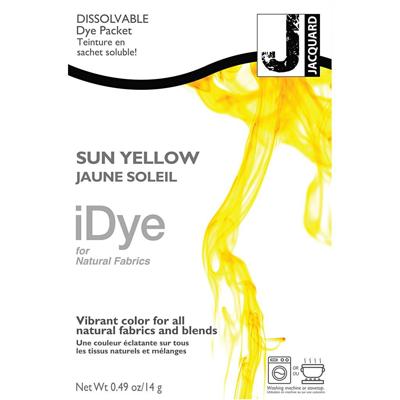 iDye voor natuurlijke stoffen, sun yellow, 14 gr/ 1 doos iDye voor natuurlijke stoffen, sun yellow, 14 gr/ 1 doos