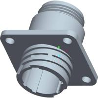 TE Connectivity 206705-1 CPC busbehuizing met rechthoekige flens - thumbnail