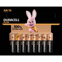 Duracell Plus-AA CP16 Mignon (AA)-batterij alkali-mangaan 1,5 V 16 st. - thumbnail