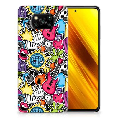 Xiaomi Poco X3 | Poco X3 Pro | Sillicone Back Cover | Punk Rock