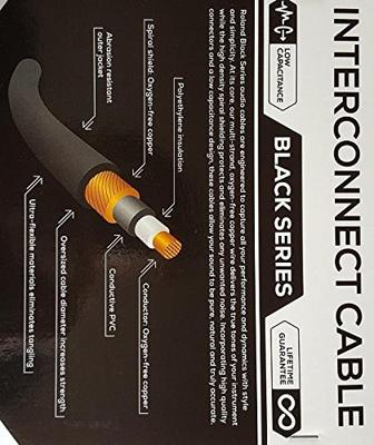Roland RCC-10-TRXM Black Series XLR male-TRS jack male 3m - thumbnail