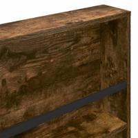 Tijdschrift Rek Gerookt eiken 100 x 12 x 70 cm Bewerkt hout - thumbnail